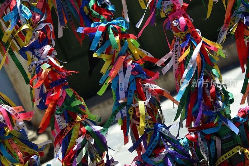 Bonfim Ribbons，萨尔瓦多da Bahia，巴西